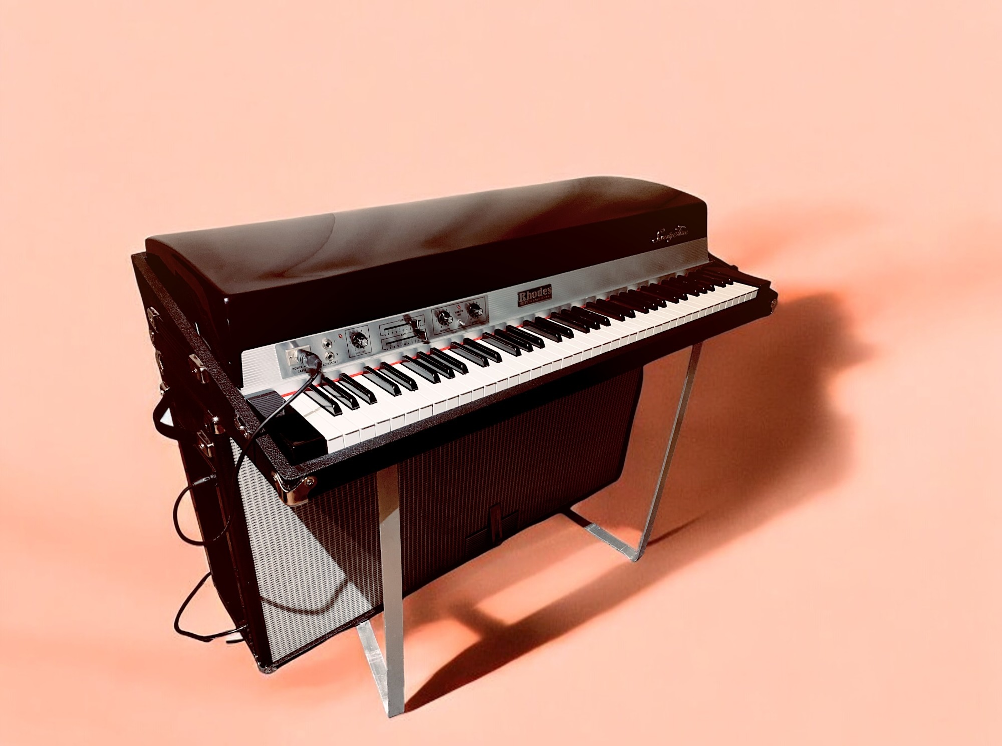 Rhodes Suitcase Janus Black Pearl Funky Keys